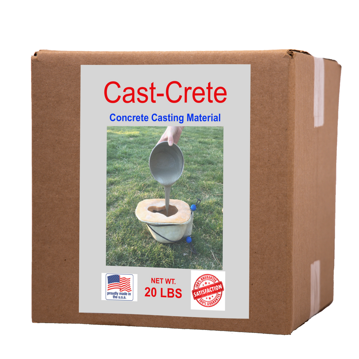 Cast Crete 20 LBS Concrete Casting Mix Fast Setting SculptCrete   Castcretepic 1200x1200 